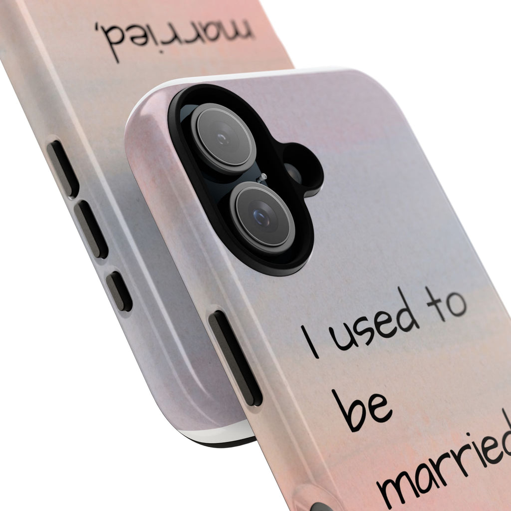 Funny Quote Tough Case — Bold Line Design