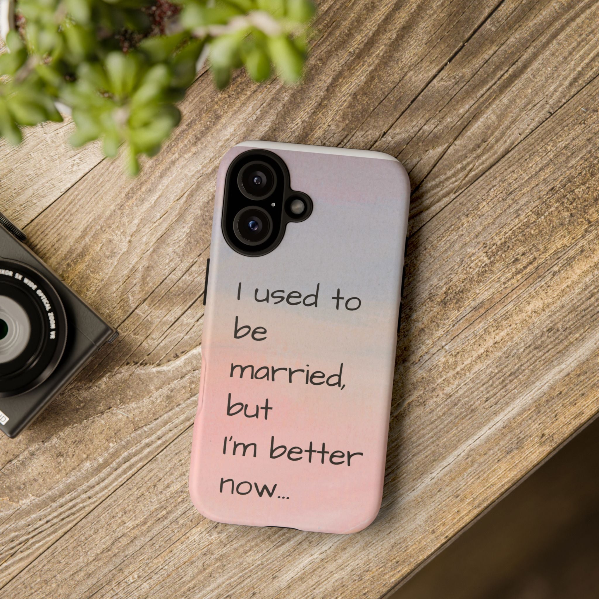 Funny Quote Tough Case — Bold Line Design