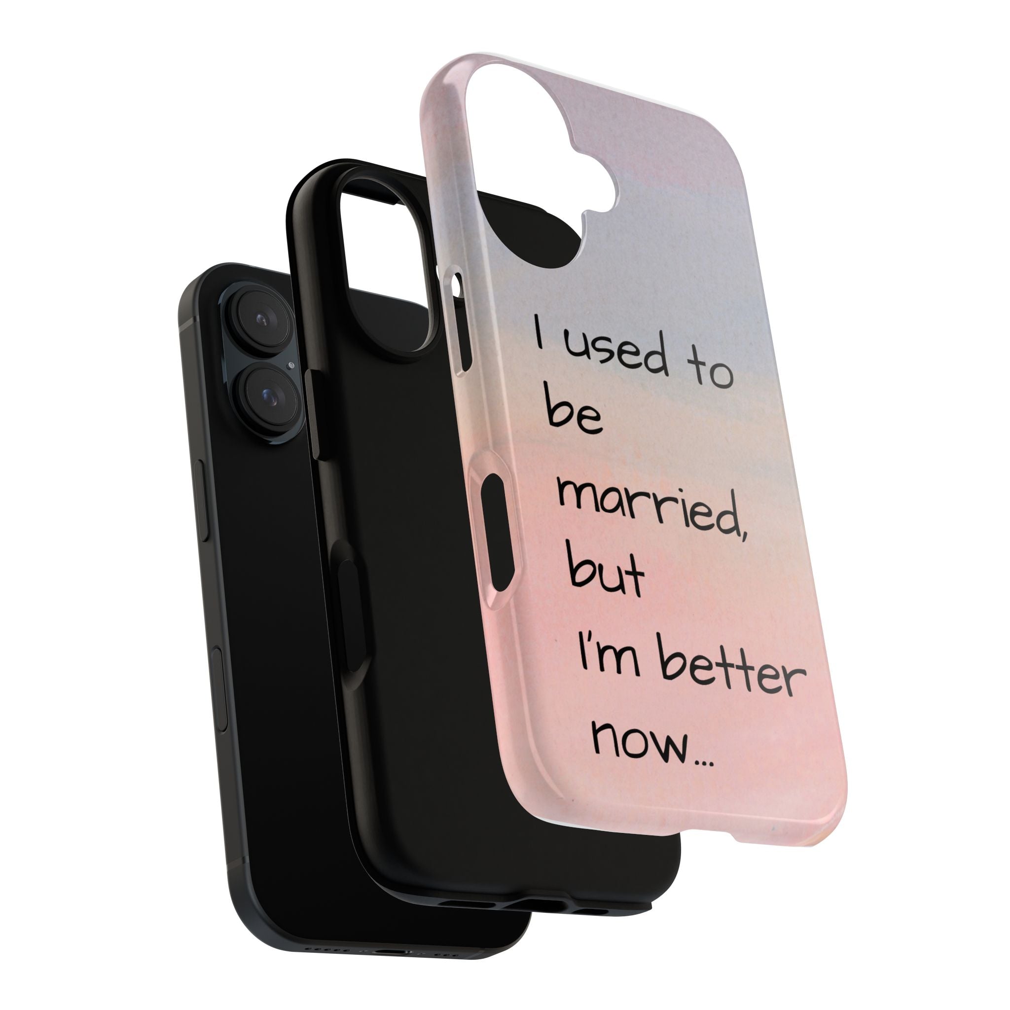 Funny Quote Tough Case — Bold Line Design